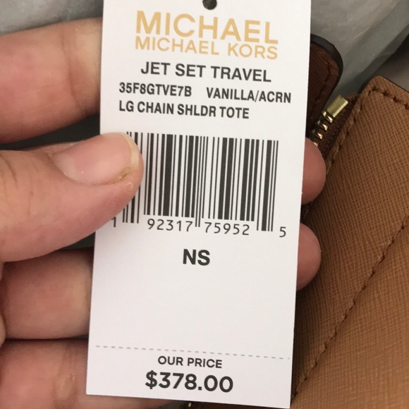 Last one✨Michael Kors jet set large chain tote - Picture 7 of 8